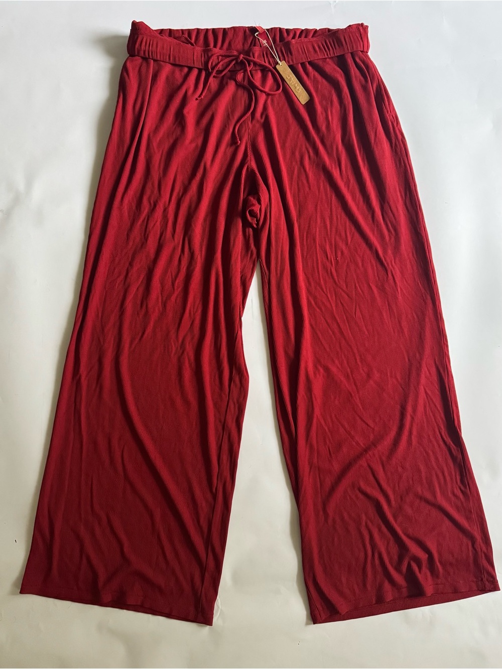 SKIMS Women’s Brick Red Soft Lounge Pants Size XL NWT
